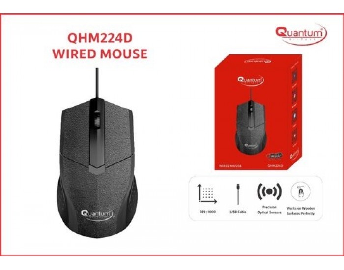 QUANTUM MOUSE USB QHM224D